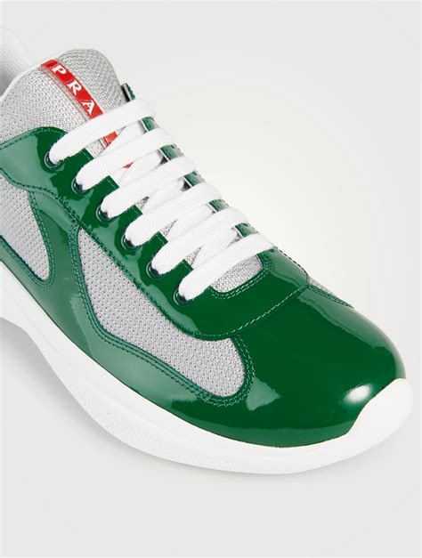 green prada americas cup sneakers|prada americas cup sneakers yellow.